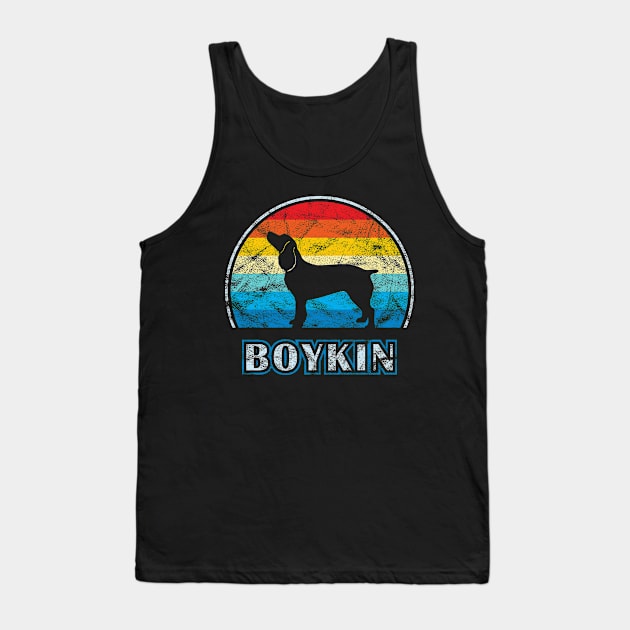 Boykin Spaniel Vintage Design Dog Tank Top by millersye